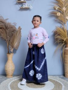 ROK BATIK CAP PENDEK BAWAHAN ANAK USIA 8-14TH