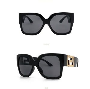Fashion design resin square frame large frame sunglasses mens and womens UV protection sunglasses