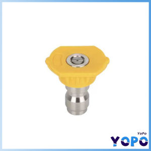YoPo Stainless Steel Quick Connect Pressure Washer Nozzle 0 15 25 40 64 Degree Nozzles