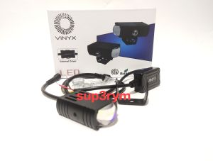 Lampu Tembak Vinyx GT1 PLUS kipas Sorot LED Laser Gun D3 Motor Grill Mobil Lasergun 30 Watt 2 Warna
