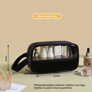 Travel Toiletry Bags 3 Different Size Travel Makeup Bag Waterproof Transparent Cosmetic Bag Travel Organizer Zippered Carry-on Pouch