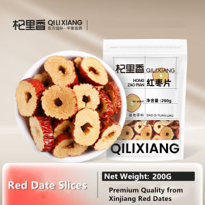 Dried Red Date Slices Premium Red Dates Seedless Dried Red Jujube Sliced Red Dates Snakcs Crisp Red Dates Tea 200g