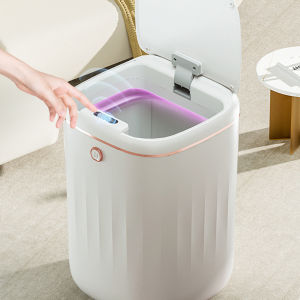 22L Large Capacity Automatic Sensor Garbage Bin Smart Trash Can for Kitchen Bathroom