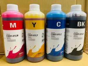 Bộ 4 chai mực Inktec Canon dùng cho máy in phun màu Canon/Hp các loại