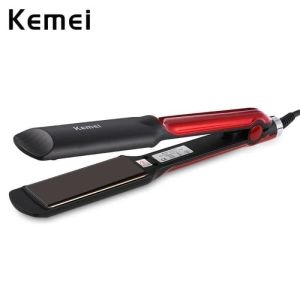 NEW IMPORT !! Catokan Rambut KEMEI KM 471 / KM 531 INFRA RED / KM 2219 Infrared Catok rambut Lurus 2 in1 Exlusive Class Hair Styling Straightener - BLACKGOLD