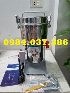 Máy xay tiêu cà phê cối 1000gr mô tơ 32kw - Cối xay gia vị khô inox 304