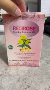 REGIROSE EVENING PRIMROSE OIL 1000MG SOFT GELATIN CAPSULE