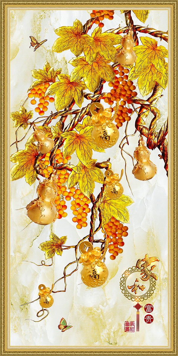 Làm thế nào để treo tranh dán tường phong thủy Bầu Tài Lộc đúng cách để thu hút tài lộc?