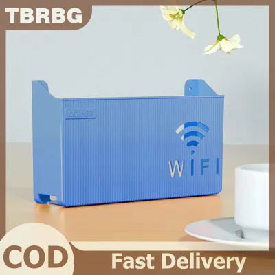 TBRBG Không Dây Wifi Router Kệ Lưu Trữ Hộp Tường Treo ABS Nhựa Tổ Chức Hộp Cáp Điện Khung Tổ Chức Hộp Trang Trí Nội Thất