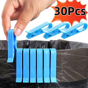 30Pcs Household Garbage Bags Fixed Clips/Waste Bin Bags Holder/Non-SlipTrash Bag Clamps