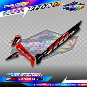 STRIPING VARIASI YAMAHA VEGA R - VIETNAM STYLE / STICKER LISTI MOTOR YAMAHA VEGA R - VIETNAM STYLE