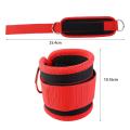 GEANAN Gym Cuff Cable Machines Resistance Ankle Straps Glute Workouts Ankle Buckle Leg Exercises Leg Strength Trainer Gym Workouts Double D-Ring Ankle Cuffs Cable Ankle Straps. 