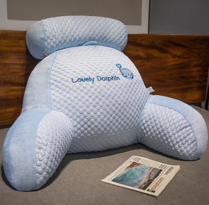 Cool Ice Peas Pillow Ice silk cushion for bed Summer lumbar protection removable and washable cool sensation Ice Doudou