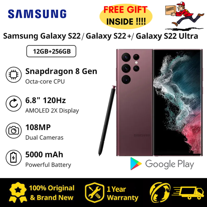 Samsung Galaxy S22 Ultra 5G Smartphone / Samsung S22 / Samsung S22 ...