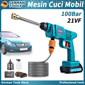 MONAKE Alat Cuci Mobil Mesin semprotan cuci motor Jet Cleaner Cordless Alat Portable Nirkabel 21V