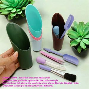 Bộ 5 món dụng cụ nhựa PP dùng chăm sóc cây trồng mini tiện dụng - xem trong mô tả