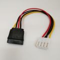 ๋Cable Power Sata to Power 4Pin สายสำหรับเพาเวอร์ HDD เครื่อง DVR NVR. 
