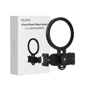 TELESIN 67mm CPL ND Black Mist Star Filter Phone Lens Holder for Smartphone Camera