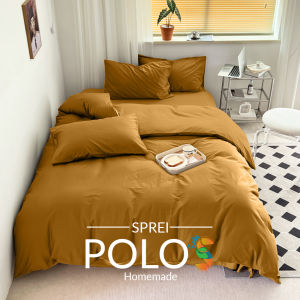 SPREI MOTIF POLOS UKURAN 180x200 160x200 140x200 120x200 90x200 HITAM PALE GREEN LILAC