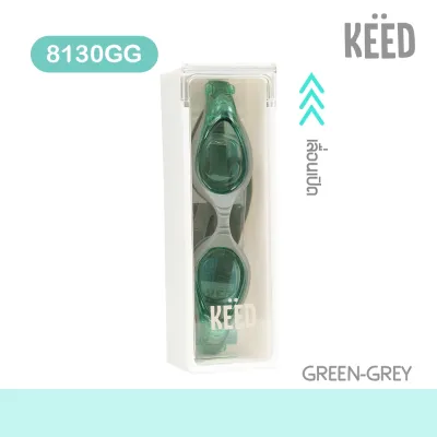 ✨NEW✨ KEED :แว่นตาว่ายน้ำเลนส์เคลือบปรอทกันแดด เหมาะสำหรับน้อง 14 ขวบขึ้นไป *8130*