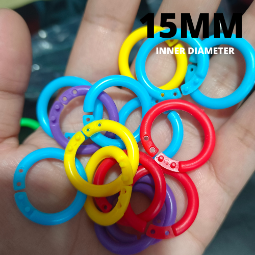 Plastic Loose leaf Rings Circular rings Bingding Rings | Lazada PH