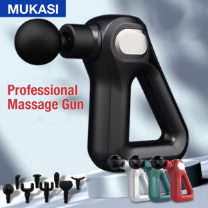 Alat Terapi Pijat Elektrik Fascial Gun 2000 mAh untuk Pundak Punggung dan Tangan