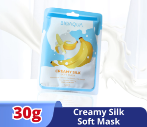 BIOAQUA MILK SERIES SHEETMASK 30GR & MASKER WAJAH I MASKER