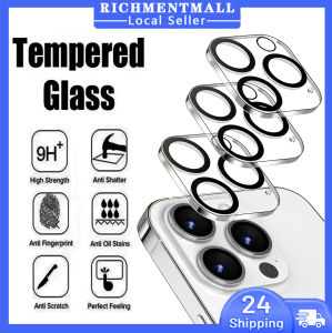 【🔥SG STOCK🔥】RICHMENTMALL For iPhone 16 Pro Max 15 14 13 12 11 HD Camera Len Screen Protector For iPhone 16/15/14/13/12/11iPhone Tempered Glass Camera Lens Film Camera Cover Lens Protector