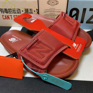 ＜1207＞ NB Four-Piece Slippers N Word Slippers Summer Mens and Womens Velcro Slippers Couple Beach Shoes Non-Slip Slippers