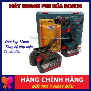 Máy Khoan Pin B0csh 36V Có Búa - Đầu Kẹp Hợp Kim 13mm - Máy Khỏe Pin Trâu Sử Dụng Đa Năng - Bảo Hành 6 Tháng