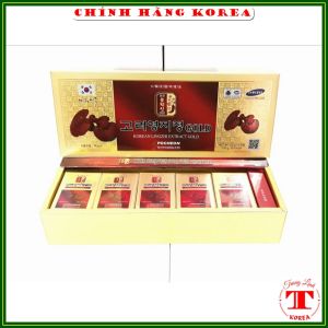 Cao linh chi hàn quốc Pocheon chính hãng hộp 5 lọ x 50gr - Tăng đề kháng thải độc cơ thể phòng ung thư - tranglinhkorea