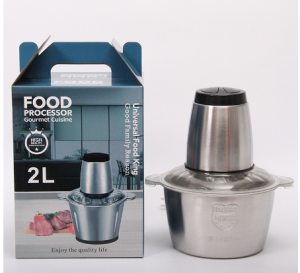 Máy Xay Thịt / Cối xay thịt / Xay Thực Phẩm Đa Năng Cối 2L Dao 4 Lưỡi.tiện lợi an toàn [Bảo Hành 6 Tháng]