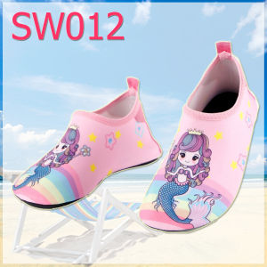 NEW รองเท้าเดินชายหาดสำหรับเด็กชายหญิง รองเท้าว่ายน้ำ รองเท้าดำน้ำ รองเท้าเที่ยวทะเล