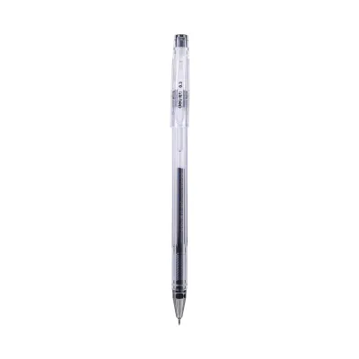 Deli 0.3mm Mini Tip Gel Pen Smooth Writing Black Quick Dry Ultra Smooth Ergonomic School Office Pen S40