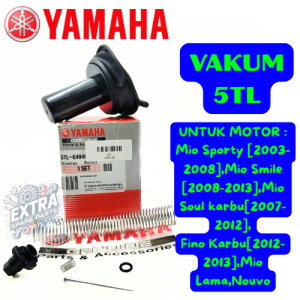 VAKUM KARBU YAMAHA KODE 5TL MOTOR MIO LAMA SPORTY SMILE SOUL KARBU NOUVI FINO KARBU ORIGINAL 100% .