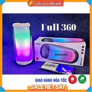 Loa Bluetooth Pulse 4 Đèn Led Full 360 Độ Âm Thanh Chuẩn Bass Căng Đét Hàng Cao Cấp
