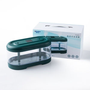 Desktop Humidifier Household Dual Spray Aromatherapy Air Purifier Essential Aroma Oil Diffuser USB Mist Maker LED light