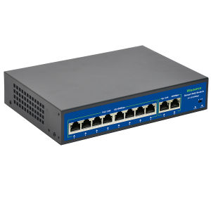 POE Switch 4+2/8+2 Ports Ethernet 10/100Mbps Network Switch IEEE 802.3 af