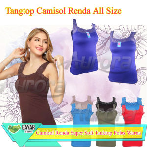 Tanktop Renda Mavel/Camisol Renda Mavel All Size Singlet WanitaTangtop Tank Top-Aurora Store