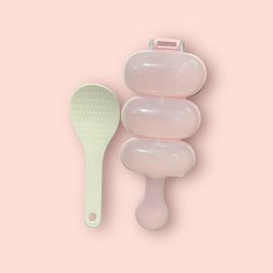 Rice Ball Shaker Bento Onigiri Cetakan Nasi Kepal Bulat Cetakan Bekal