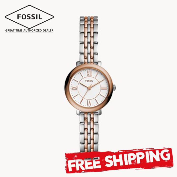 Fossil Watch ES4612 Jacqueline Mini Three-Hand Two-Tone Stainless