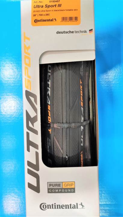 CONTINENTAL Ultra Sport III Clincher Tire 700 x 23 25 or 28 Road  Cycling Bike Each Lazada PH