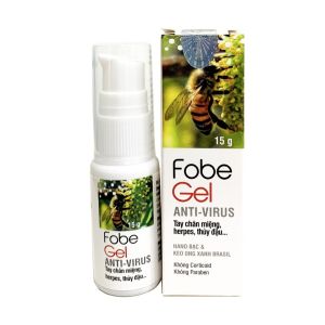 Kem Bôi FobeGel Nano Bạc Keo Ong Xanh – Làm Dịu Da Tay Chân Miệng Zona Thủy Đậu Kiến Ba Khoang