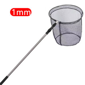 Jaring Ikan Teleskopik Bahan Stainless Steel Bisa Dilipat 1.5/2.1/3/4/5/6/7M