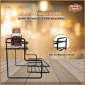 RAK BESI MEJA - Kitchen Set / Rak Bumbu Susun / Rak Besi Serbaguna. 
