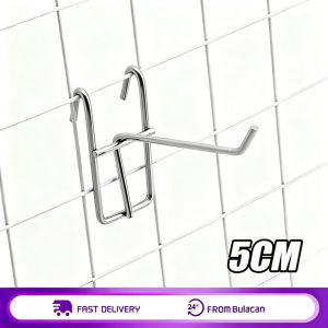 1/3Pcs 5-25CM Coated Wire Screen Hooks Multipurpose Grid Wall Wire Mesh Hanging Hooks Supermarket Store Display Rack Support COD