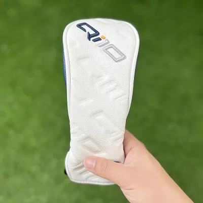 Taylormade QI10 bọc Câu lạc bộ golf chất liệu da PU mềm bền không thấm nước golf gỗ bìa cho trình điều khiển Fairway hybrid phụ kiện chơi gôn