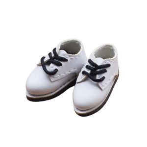 BEIBEI 1Pair Round Toe 1/12 Bjd Doll Shoes PU Leather Shoes Doll Doll PU Leather Shoes Mini Clothes Toys 1 Pair BJD Doll PU Shoes 1/12 BJD Doll
