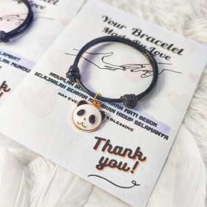 GELANG PANDA IMUT - 1PCS GELANG LIONTIN PANDA