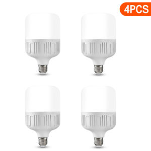 1~4pcs Bóng đèn LED trụ 20w 15w 10w 5w siêu sáng tiết kiệm 80% điện Bảo hành đổi mới 12 tháng